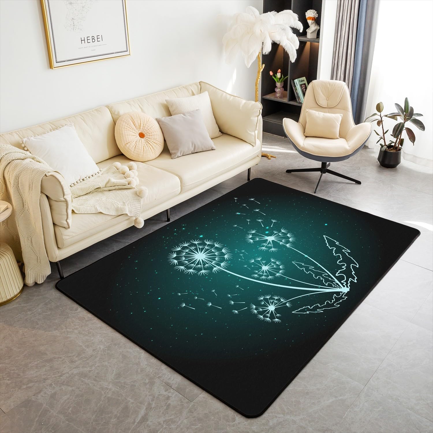 Tapis de cuisine 3D luxe et rectangulaire 80x160 cm pour chambre