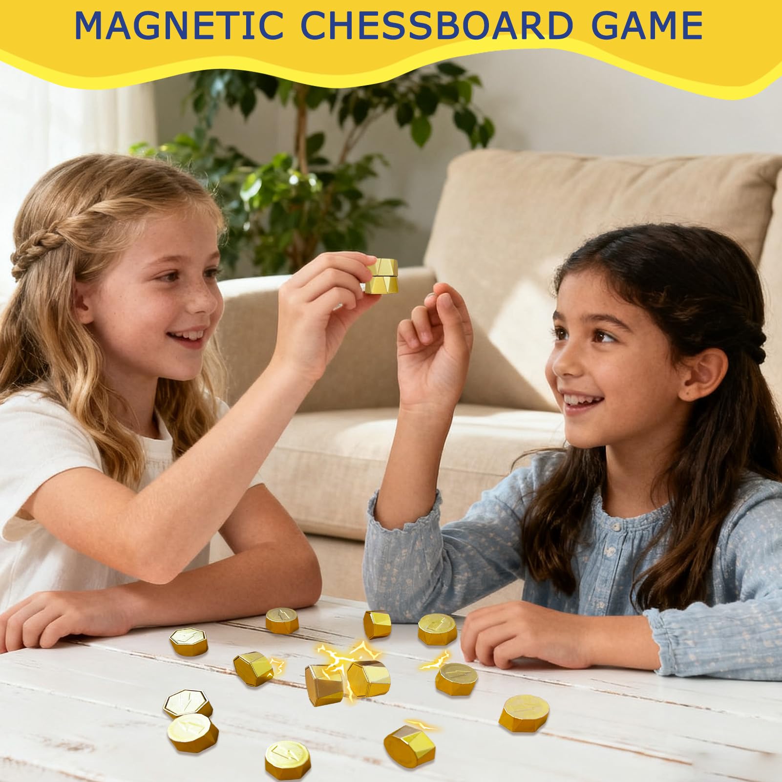 Magnetisches Schachspiel - Strategiespiel Für Die  Produktbild-Vorschau 2