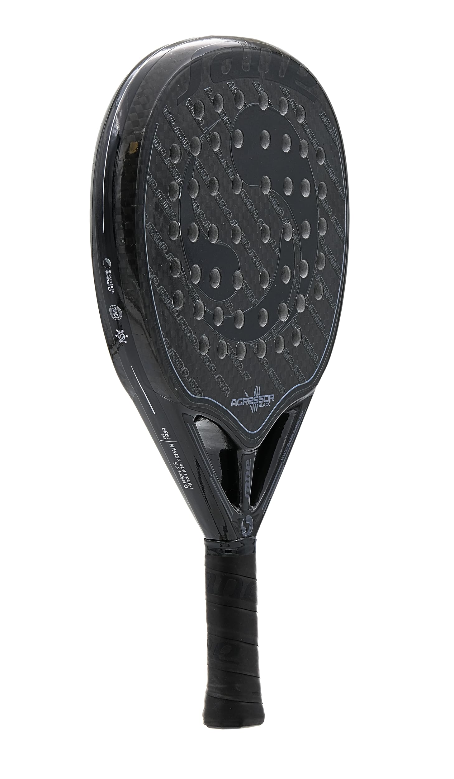 Sane AGRESSOR VII Black - Racchetta da paddle Sane