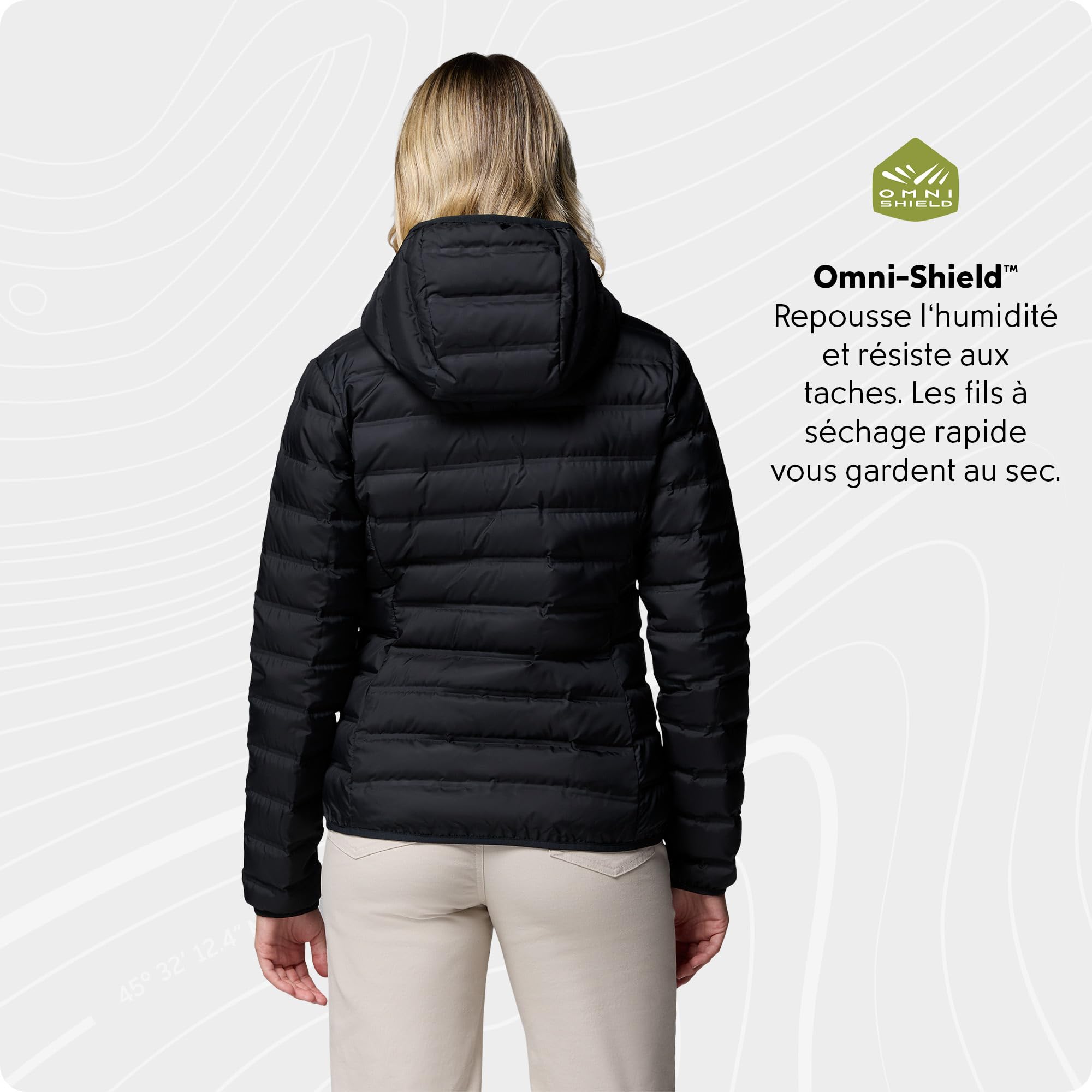 Columbia Lake 22 Down Hooded Jacket Doudoune À Capuche Femme (lot de 1)