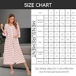 RONGTAI Zip Viscose Nightie: short-sleeve, printed, soft, light, travel, all season. Gift