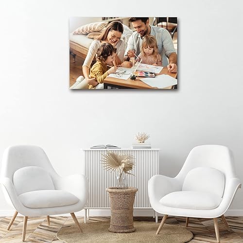 Miniatura 3 de YK artwood Lienzo Personalizado Subir Imágenes 30x20 Pulgadas - Impresiones de Lienzo Personalizadas con Tus Fotos - Imágenes de Lienzo