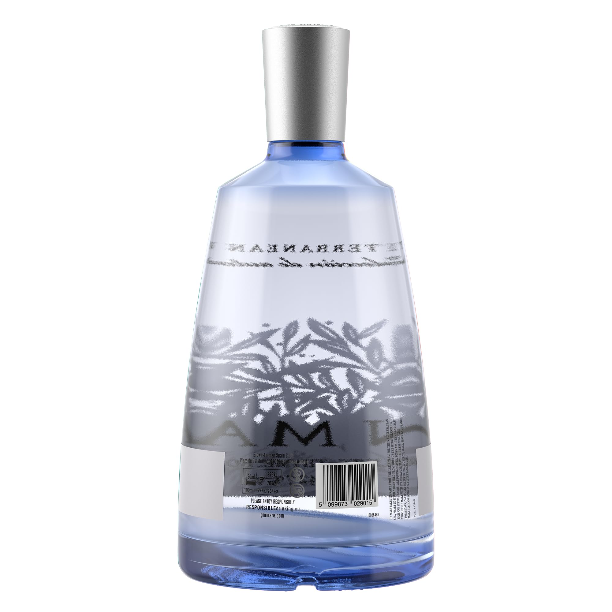 Gin Mare Mediterraner Gin 1,75 l - 42,7% Vol. | Große 1,75-l-Flasche für Hosting mit Stil, Dinner-Partys & mediterrane Abende mit premium Gin