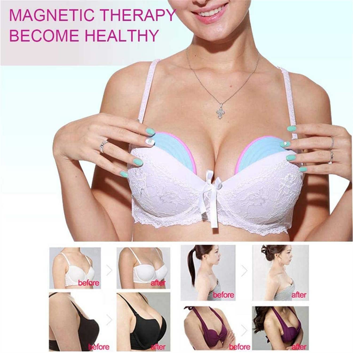 TMXKOOK InalMbrico Masajeador De Senos con Ajuste De 3 Modos CompresiN Caliente AmpliaciN De Busto MQuina De Masaje Anti Cada De Levantamiento De Pecho