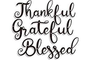 Home Thankful Metal Wall Decor