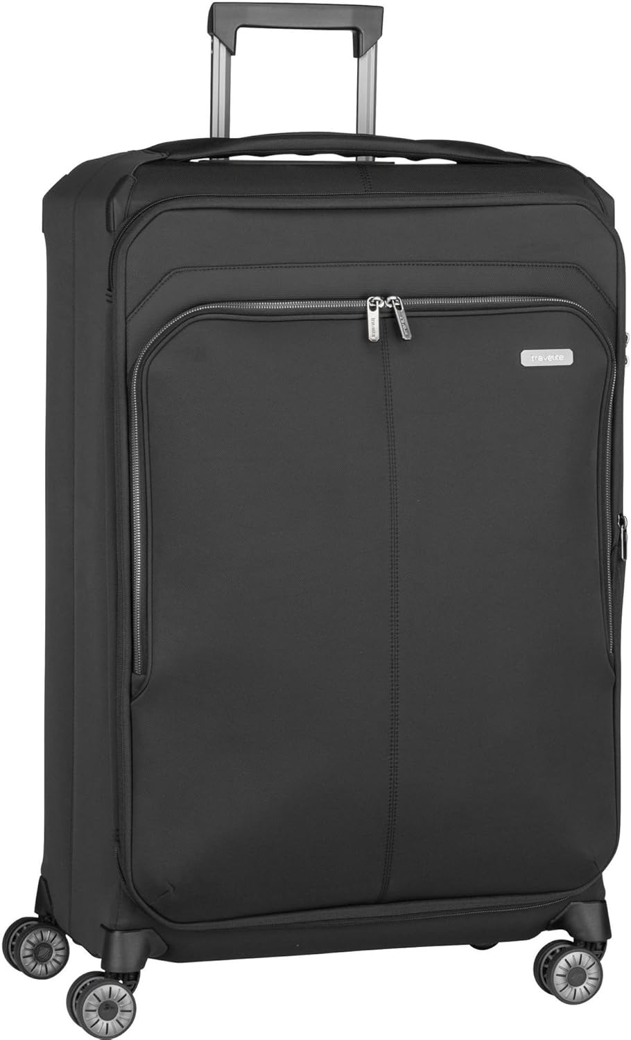 Travelite PRIIMA 4w Trolley L, Black, Unisex One Size, black, Casual