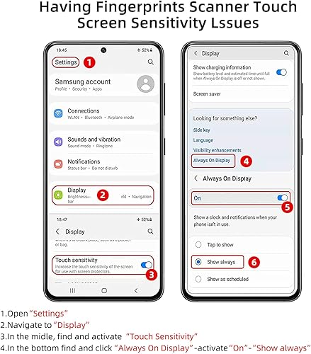 Miniatura 6 de NEW'C - Paquete de 3 protectores de pantalla de vidrio templado diseñados para Samsung Galaxy S22 5G, compatible con fundas, antiarañazos, sin