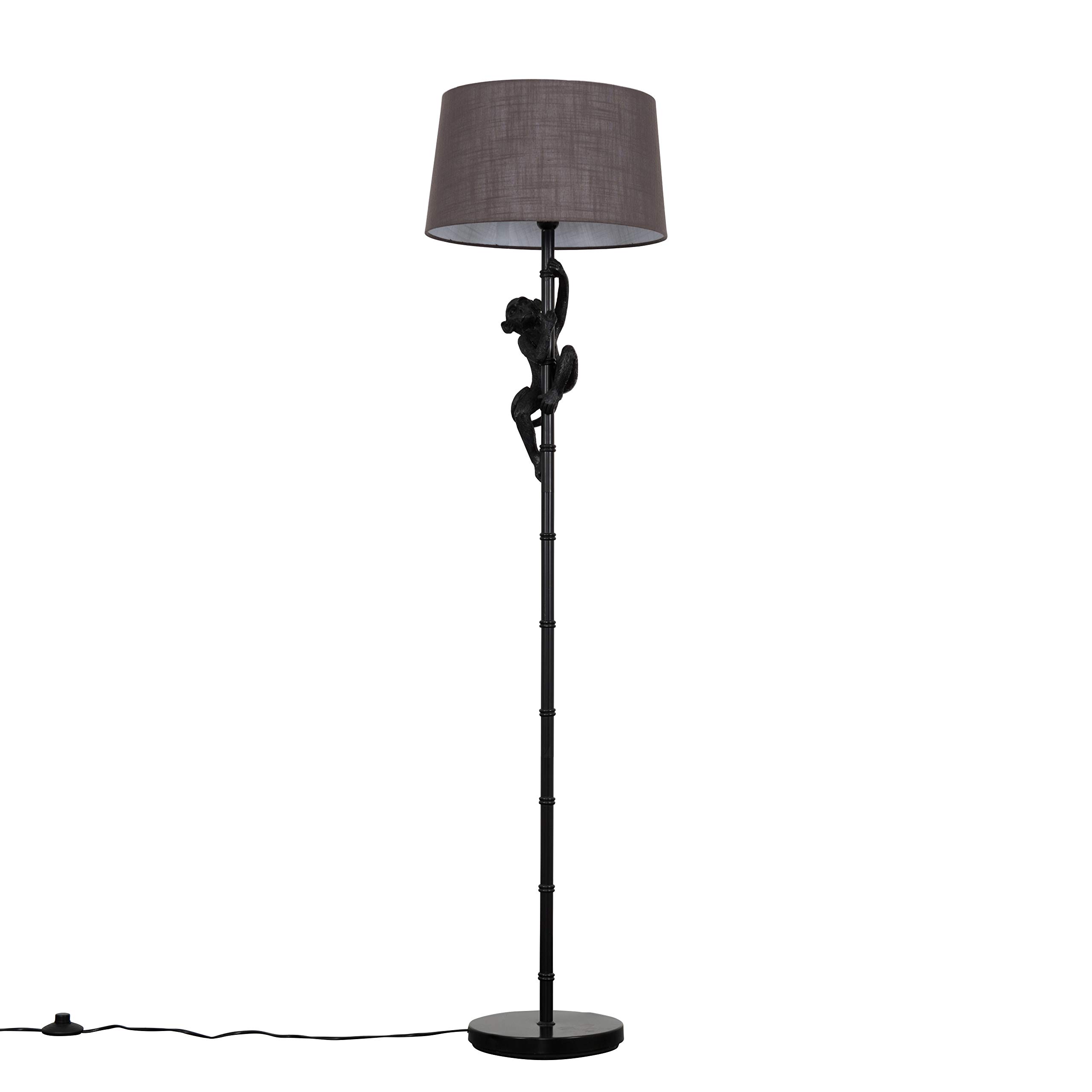 ValueLights George Grey Floor Lamp