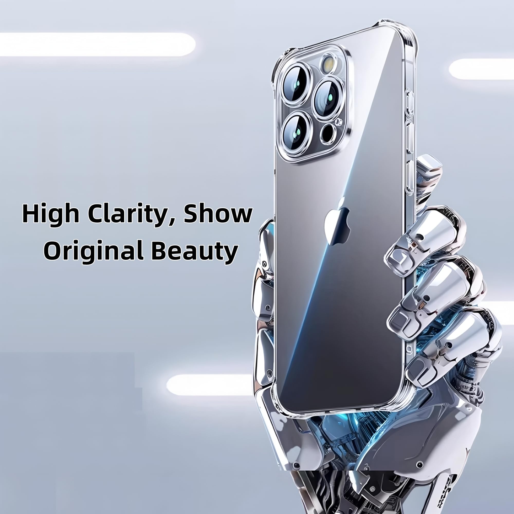 Totill Etui na iPhone 13 Pro Żel TPU Silikonowe Etui Ultra Przezroczyste i 3 × Szkło hartowane do iPhone 13 Pro, Coque Case Protector Protector Hülle
