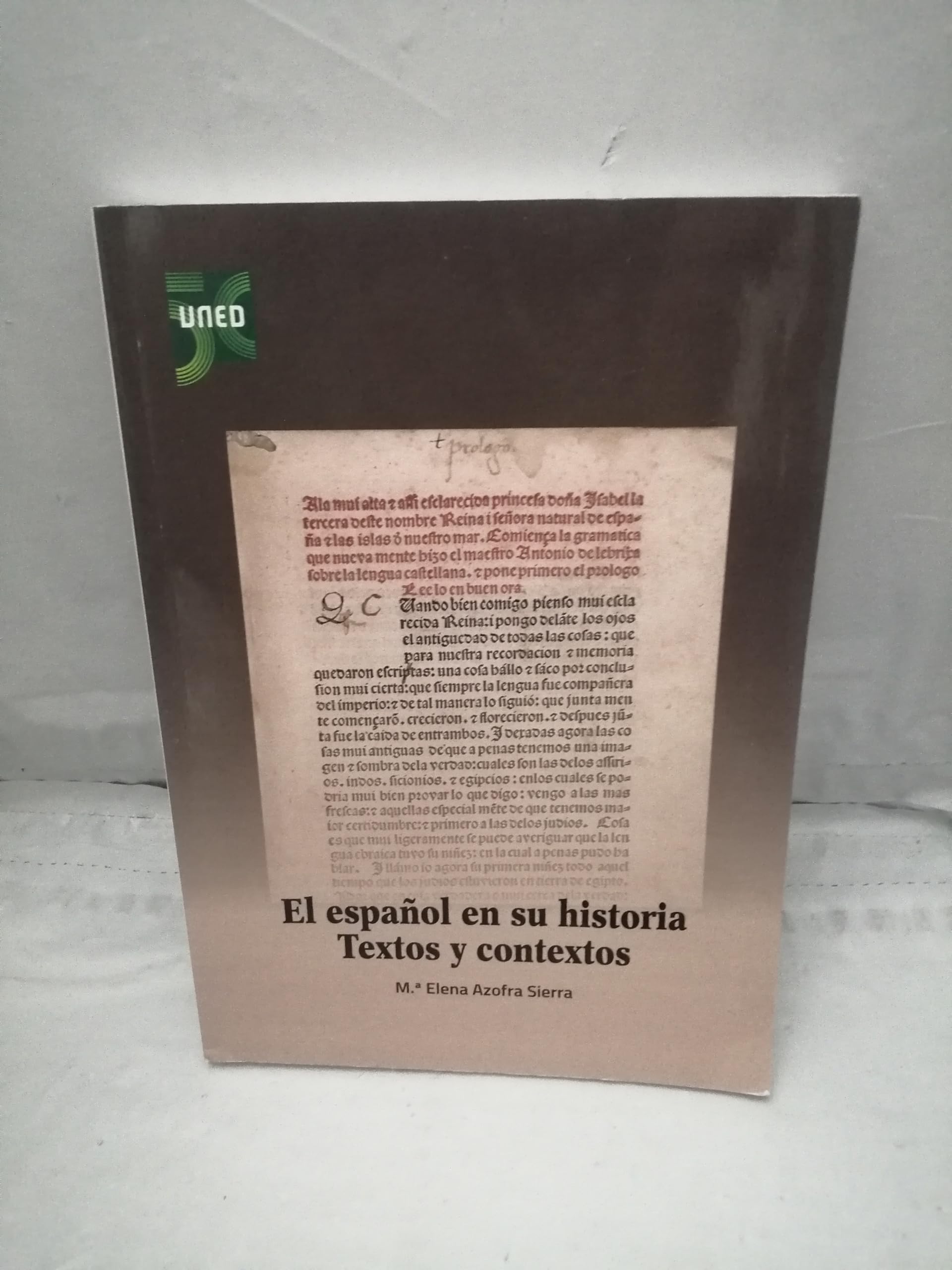 El español en su historia. Textos y contextos (GRADO)