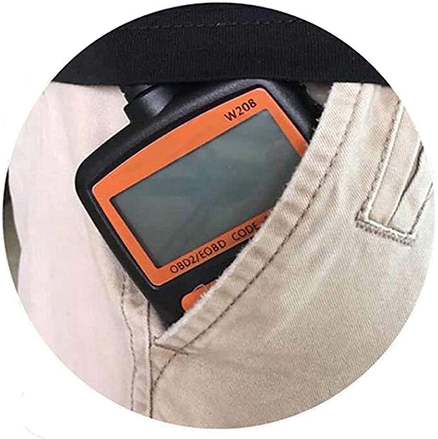 Rilevatore di guasti al Motore del Computer diagnostico dell'automobile Decodificatore di decodifica OBDⅡ W208 Rilevatore di guasti automobilistici