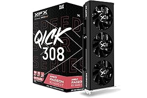 MSI Speedster QICK308 Radeon RX 6600 XT 8GB GDDR6 Gaming Graphics Card (RX-66XT8LBDQ)