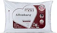 Travesseiro Suporte Firme Altenburg Extra Branco Capa Percal 180 Fios 100% Algodão