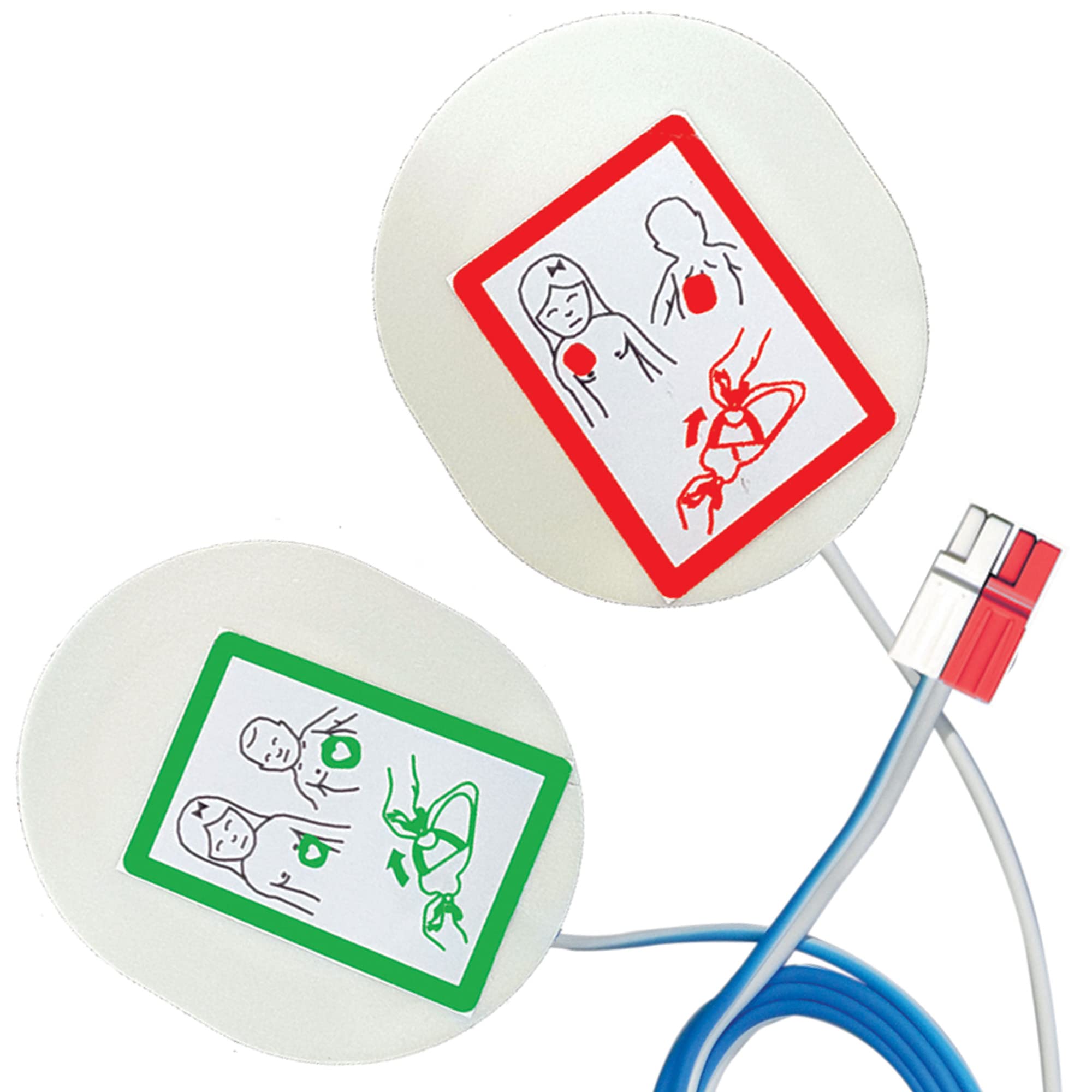 PLACCHE PEDIATRICHE COMPATIBILI per defib. Cardiac S. e GE vedere anch