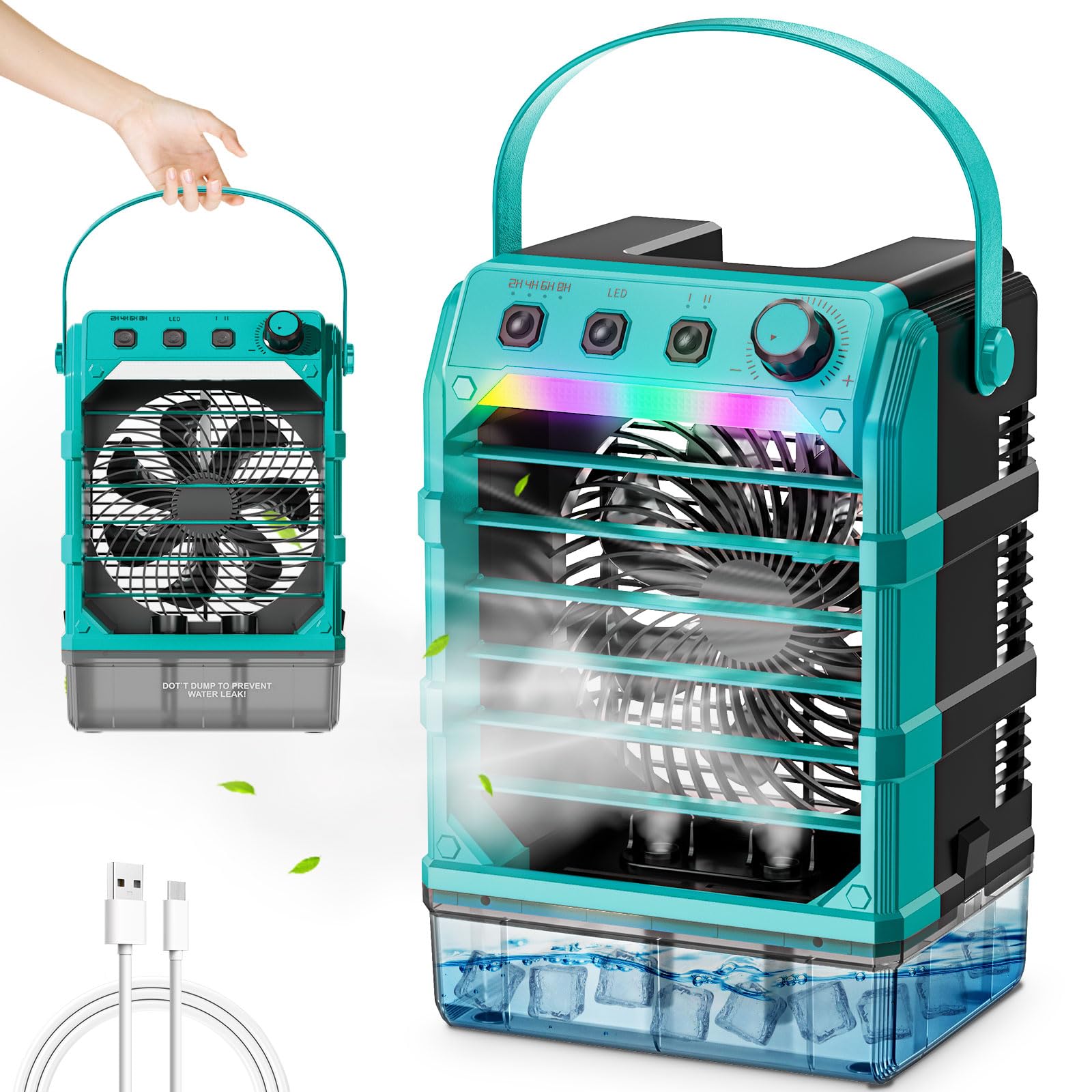 TAIRDA 携帯扇風機 ミストファン マキタ 18V バッテリーに対応(電池は含まれない)、ミスト噴霧機能 瞬？冷却 Type-C充電 1600ML水タンク L Amazon | TAIRDA 携帯扇風機 ミストファン マキタ 18V バッテリーに