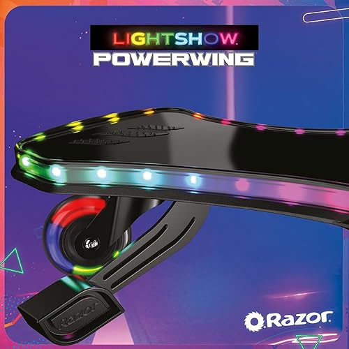 Miniatura 7 de Razor PowerWing Lightshow - Patinete con ruedas, color negro, talla única