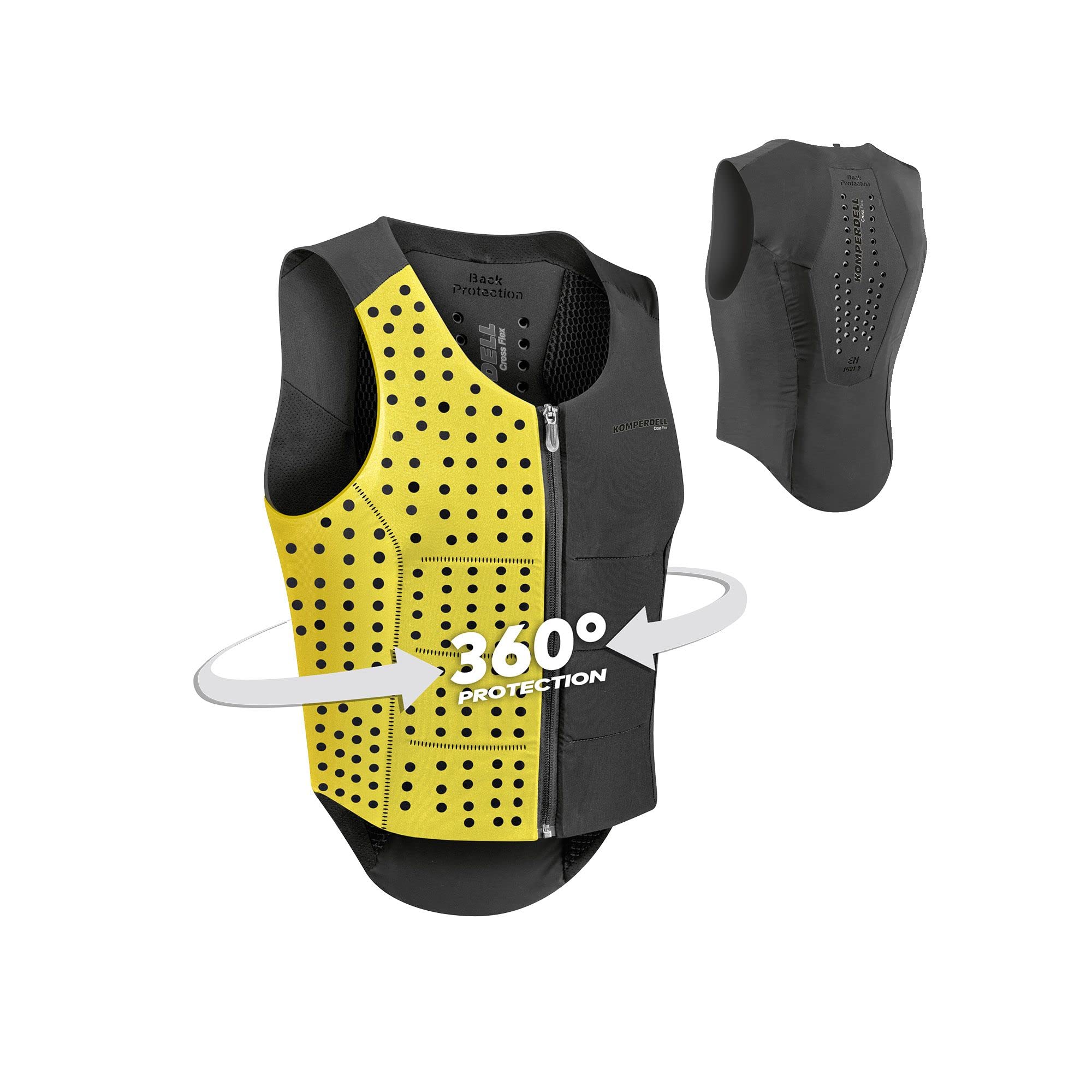 Komperdell Ballistic Flexfit Men ochraniacz narciarski, do sportów jeździeckich