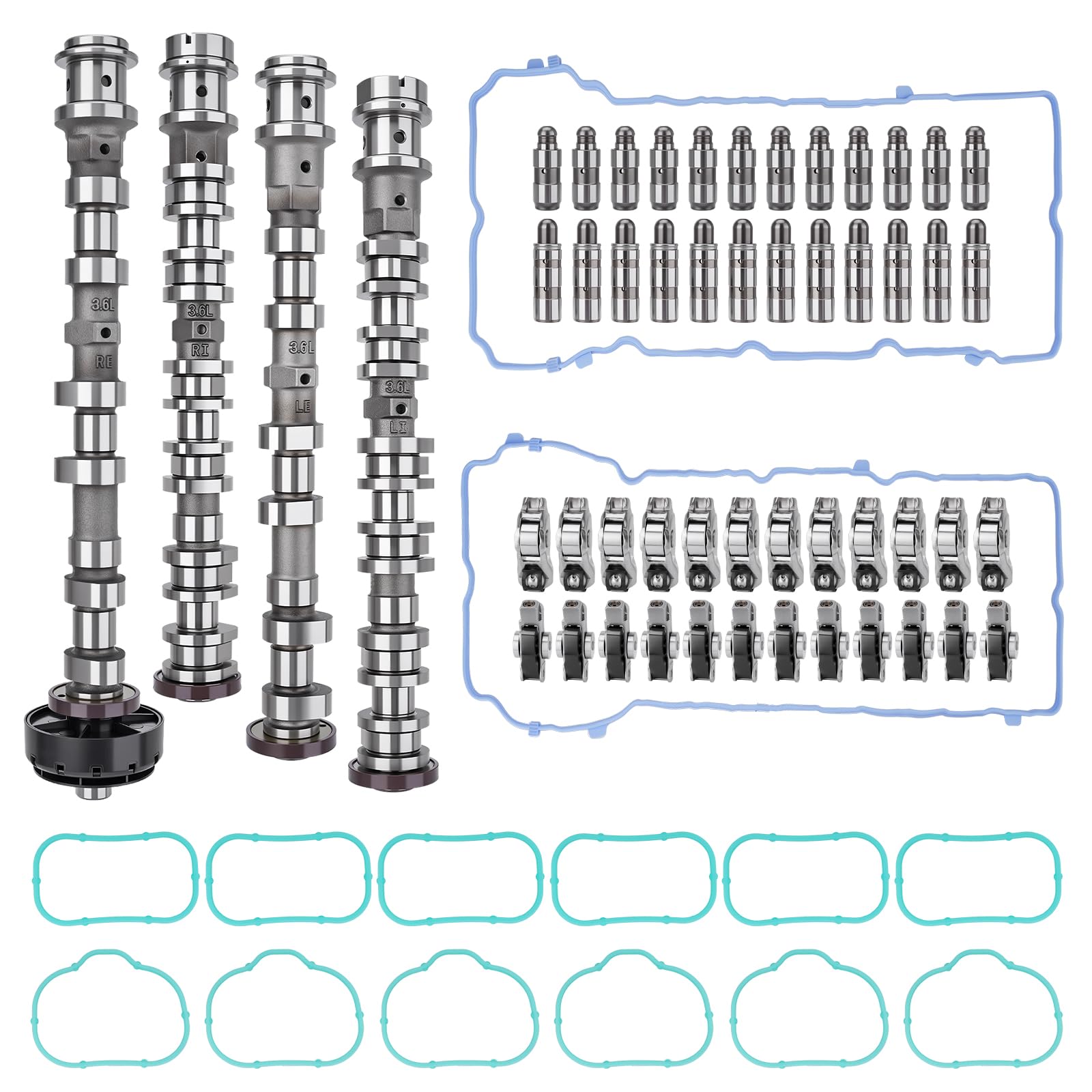 Photo 1 of GDUKOP Camshaft Kit for Dodge, Chrysler, Jeep, Ram 3.6L V6 (2016-2024)