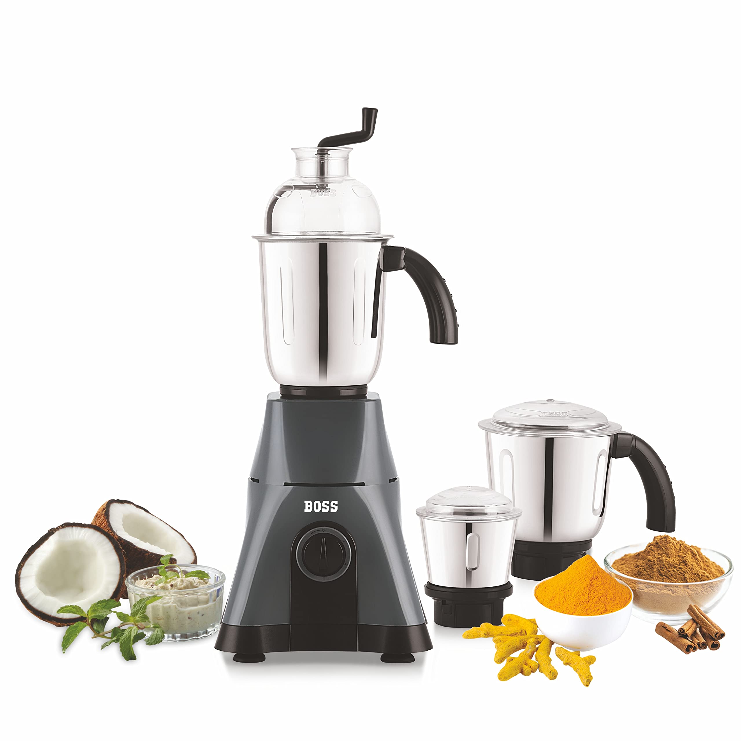 Buy BOSS Cyclone-NX Mixer Grinder,750 Watt, 3-Speed with Overload