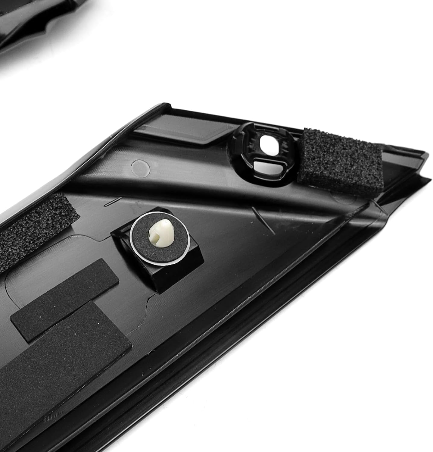 Front Left & Right Windshield A-Pillar Trim Molding Compatible with Hyundai Veloster 2012-2017 Replaces 861702V000 861802V000 Window Garnish Panel