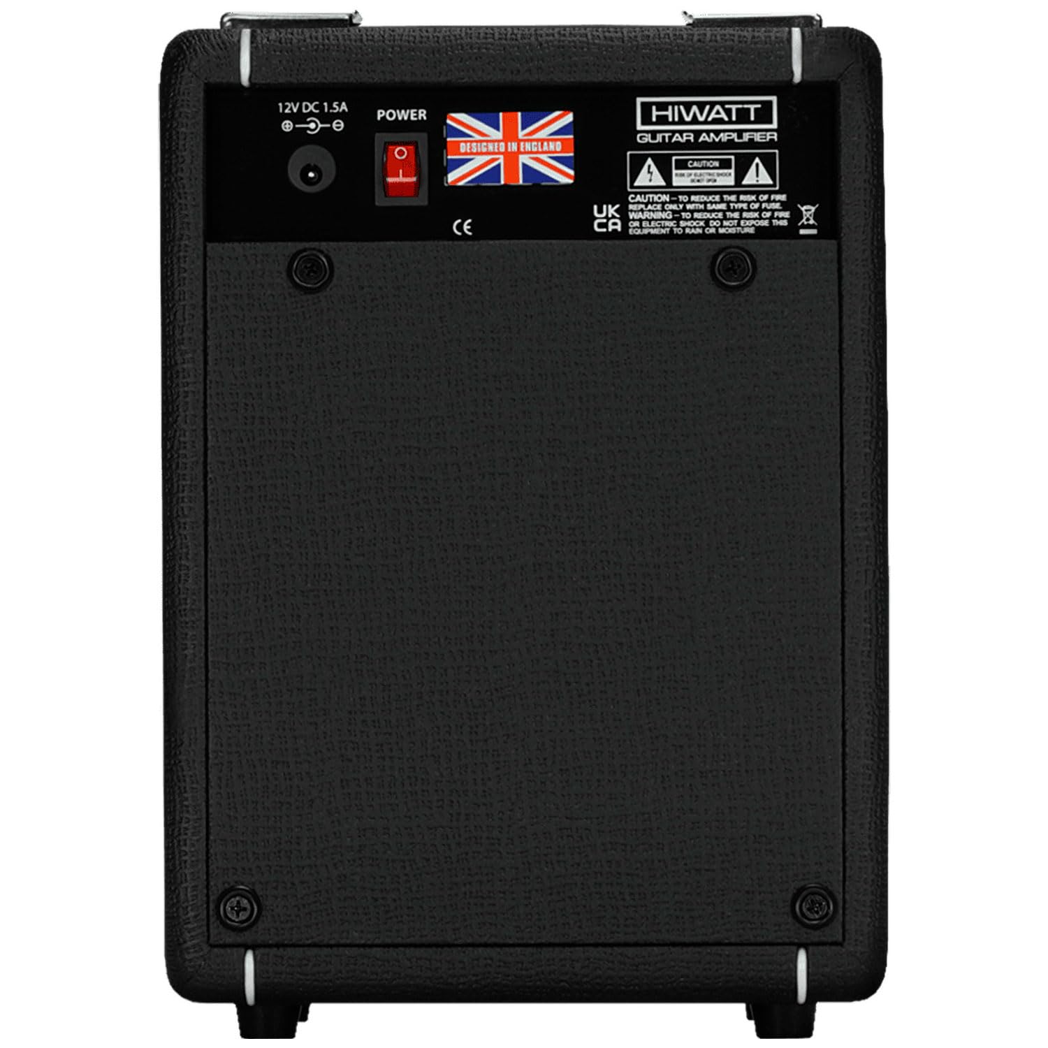 Hiwatt London 12 Combo Gitarren-Verstärker Schwarz mit keepdrum Kabel
