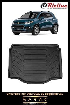 Rizline Chevrolet Trax 2017 ile uyumlu Model 3d Bagaj Havuzu