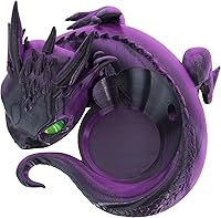 Vista 6 de Costume Wizard Soporte Dragon para Echo Dot 4ª/5ª generación, 3D impreso Dragon Yaxa Echo Altavoces de escritorio, soporte para Echo Dot 5ª