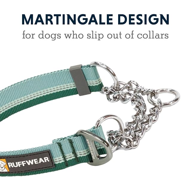 Foto 3 de 8 de RUFFWEAR Collar de reacción en Cadena, Collar para Perros pequeños, Collar Ajustable para Mascotas sin tirones