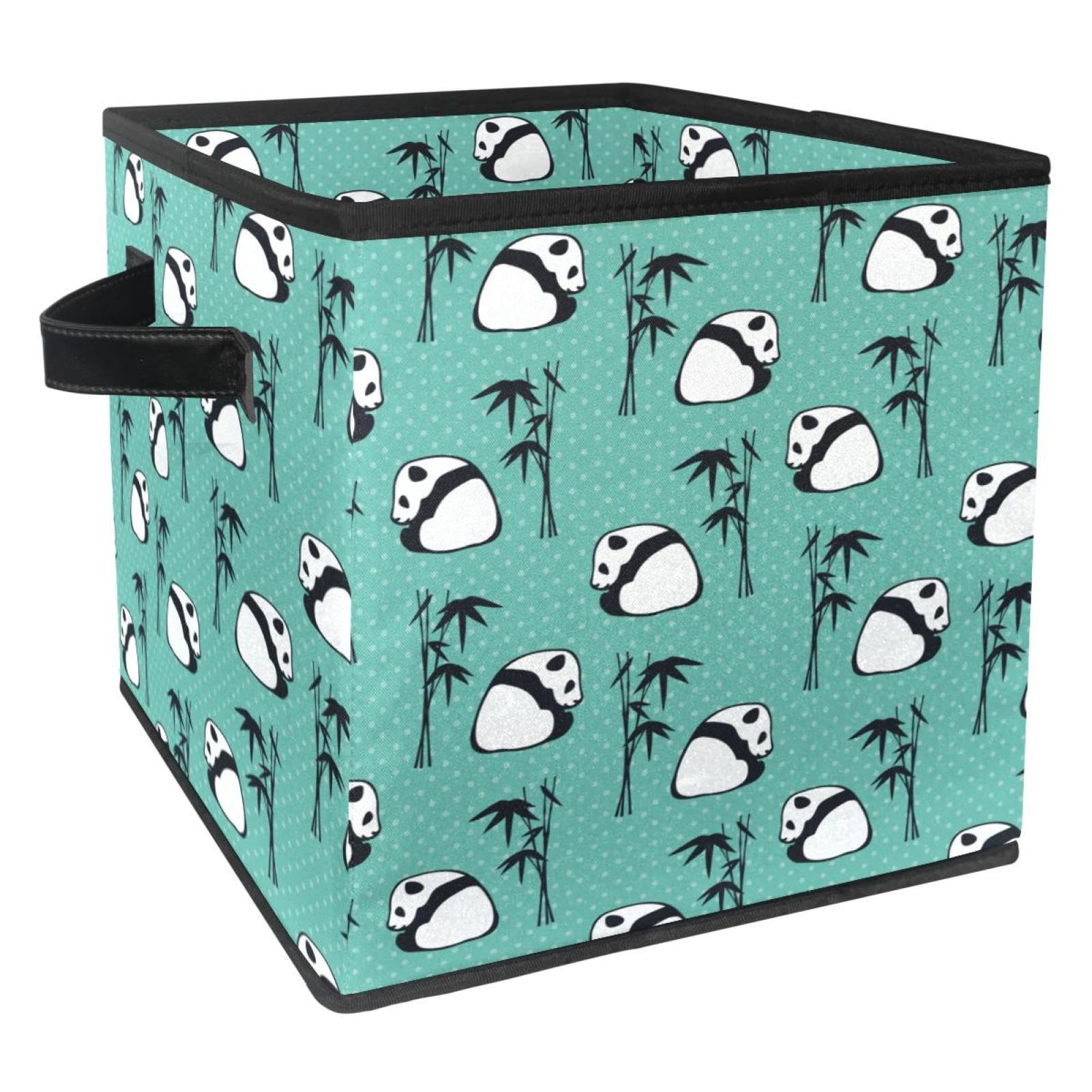 Panier panda pliable pour organiser les jouets dans la chambre