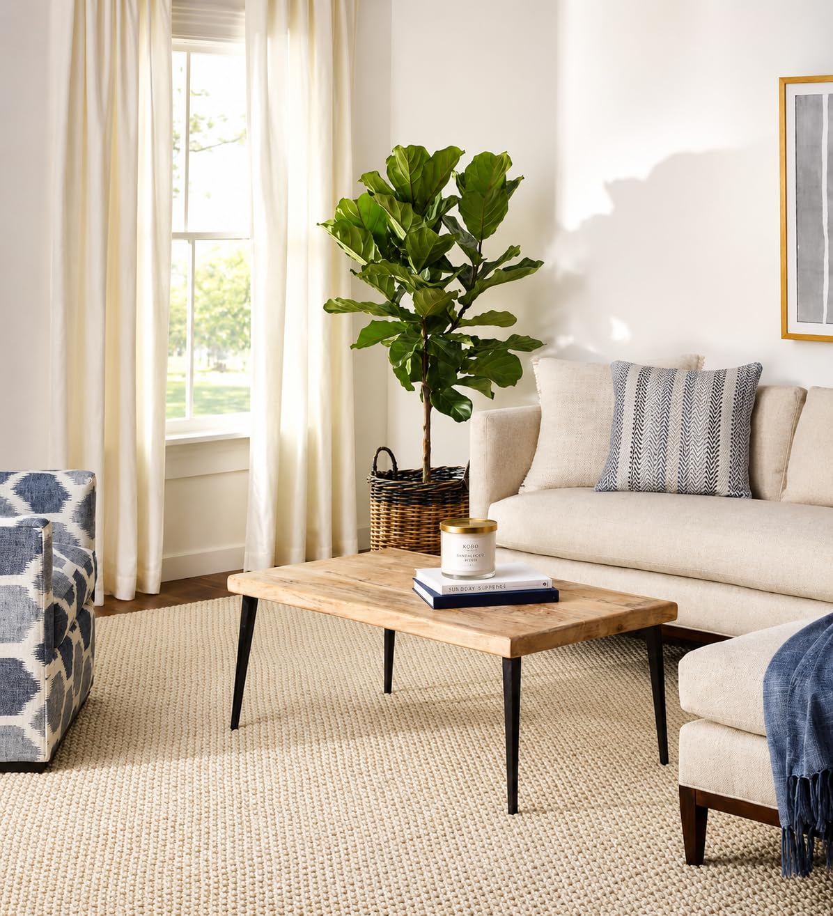 The Knitted Co. Handwoven Wool Area Rug