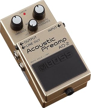 BOSS AD-2 Natural Acoustic Preamp Guitar Pedal