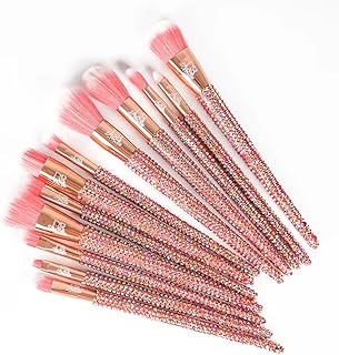Juego de 12 brochas de maquillaje deslumbrant...