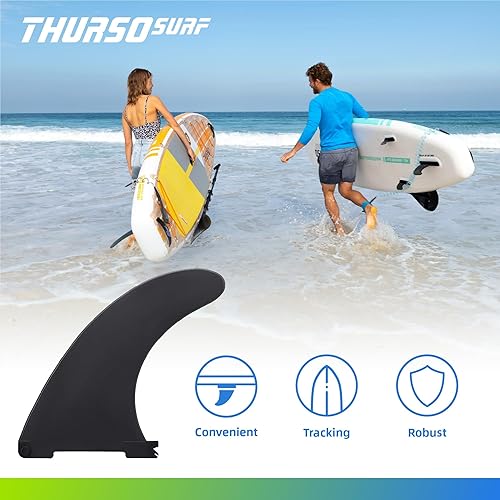 Miniatura 2 de THURSO SURF Aletas de remo de repuesto inflables de SUP Stand Up Paddle Board Accesorio Aletas de bloqueo rápido  Elige entre aletas centralesaletas