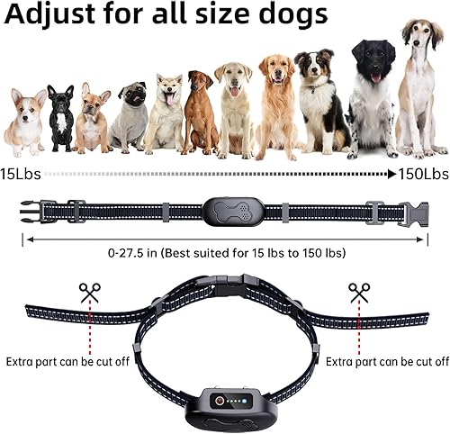 Miniatura 3 de Collar de choque para perro, efecto de entrenamiento obvio, collar de entrenamiento para perros con control remoto para perros grandes, medianos y
