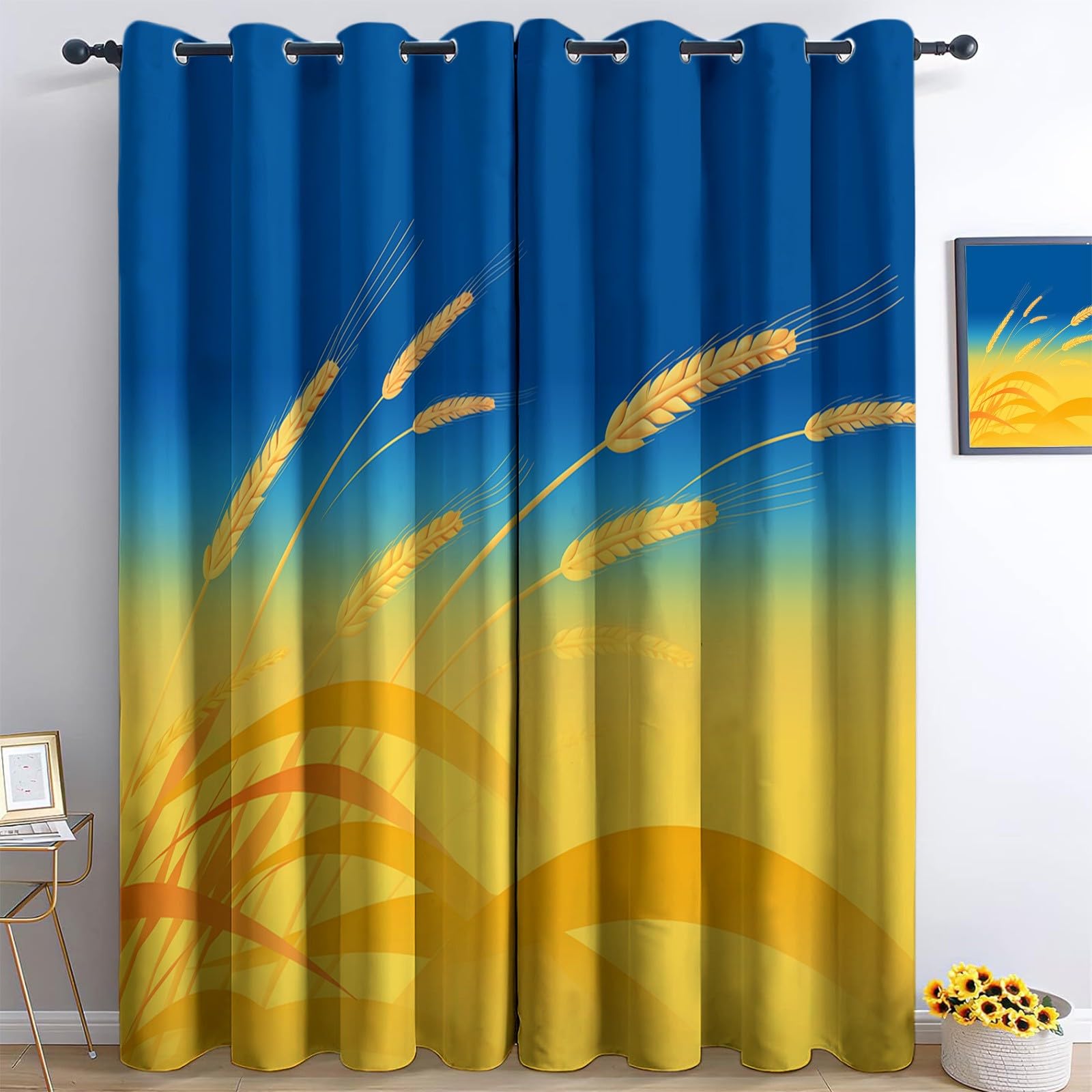 Rideaux Thermiques à Œillets Occultants pour Isolation Chambre Enfant