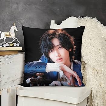 Amazon｜道枝駿佑 カスタム枕カバー コアなし 正方形 両面パターン お