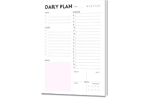 Daily Planner Notepad: Elevate Your Productivity with Enhanced Organization