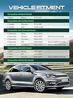 Vista 3 de YHTAUTO 5x4.75 Separadores de rueda con buje céntrico de 1 pulgada, compatible con 1979-2019 Chevy Corvette Camaro S10 Blazer y Cadillac XLR