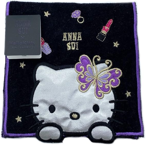 Amazon アナスイ Anna Sui タオルハンカチ ハンカチ ハート 黒 ブラック 紫 パープル ピンクコスメ ハローキティ キャット バタフライ 蝶 刺繍 コットン ハンカチーフ コラボ 45周年 ブラック ハンカチ バンダナ 通販 Amazon アナスイ Anna Sui タオルハンカチ ハンカチ ハート 黒 ブラック 紫 パープル ピンクコスメ ハローキティ キャット バタフライ 蝶 刺繍 コットン ハンカチーフ コラボ 45周年 ブラック ハンカチ バンダナ 通販