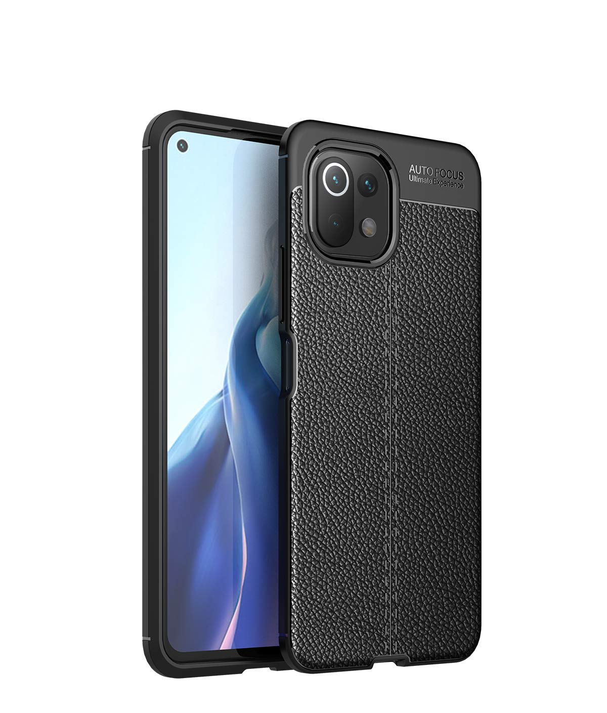 BAIDIYU Cover per Xiaomi Mi 11 Lite 5G, AntiGraffio, Sottile Paraurti