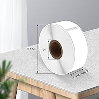 Vista 3 de GREENCYCLE Compatible con Dymo 30252 Etiquetas UPC de correo de dirección de 1 1/8 pulgadas x 3 1/2 pulgadas (1 pulgada de núcleo) Adhesivo