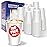 MOUMOULIFE 12 oz Paper Cups Disposable 300 Count - Bulk White Coffee Cups for Hot & Cold Beverages, Party Supplies | Leakproof, Recyclable Paper Cups