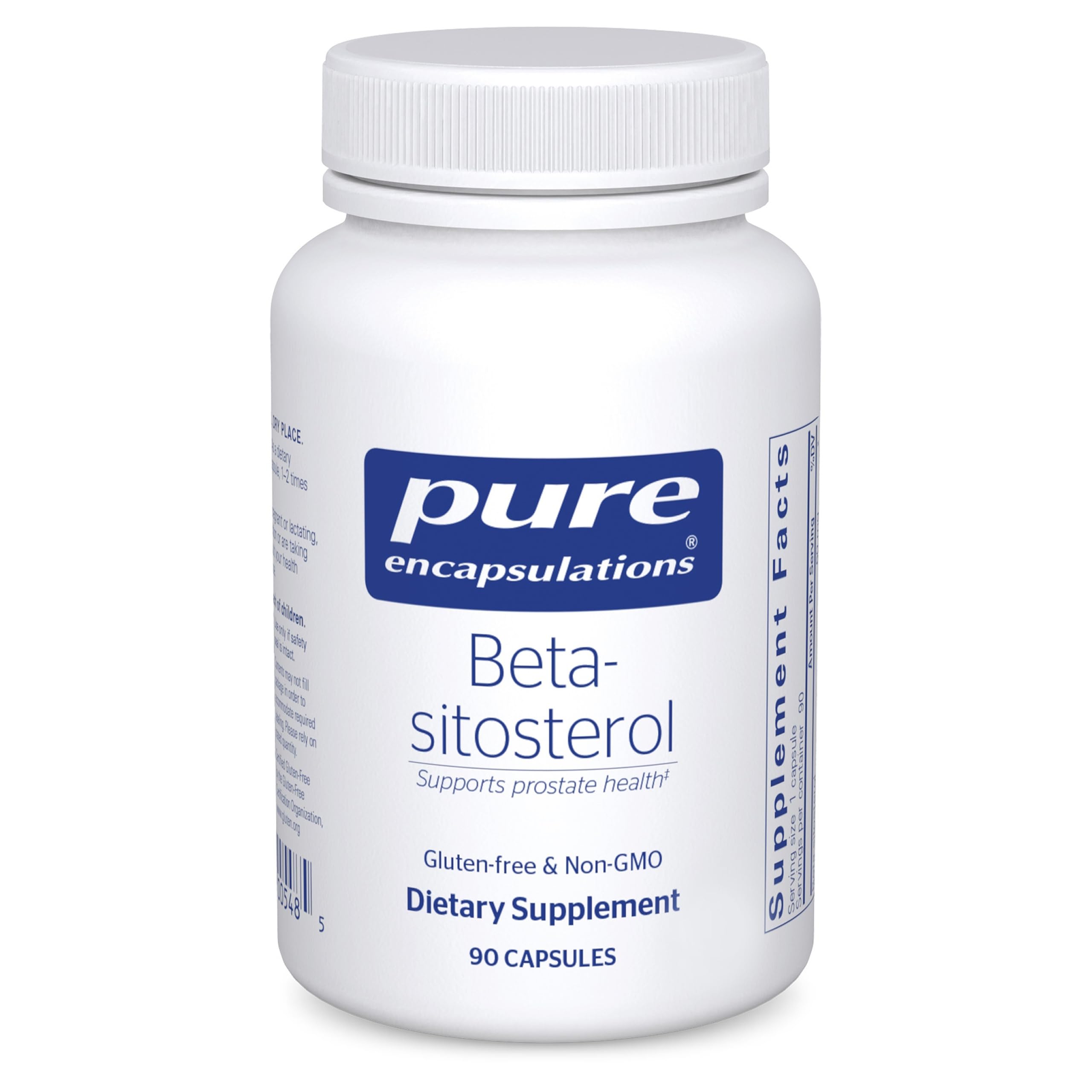 Pure Encapsulations Beta-Sitosterol | Supplement for Urinary Flow and Health* | 90 Capsules