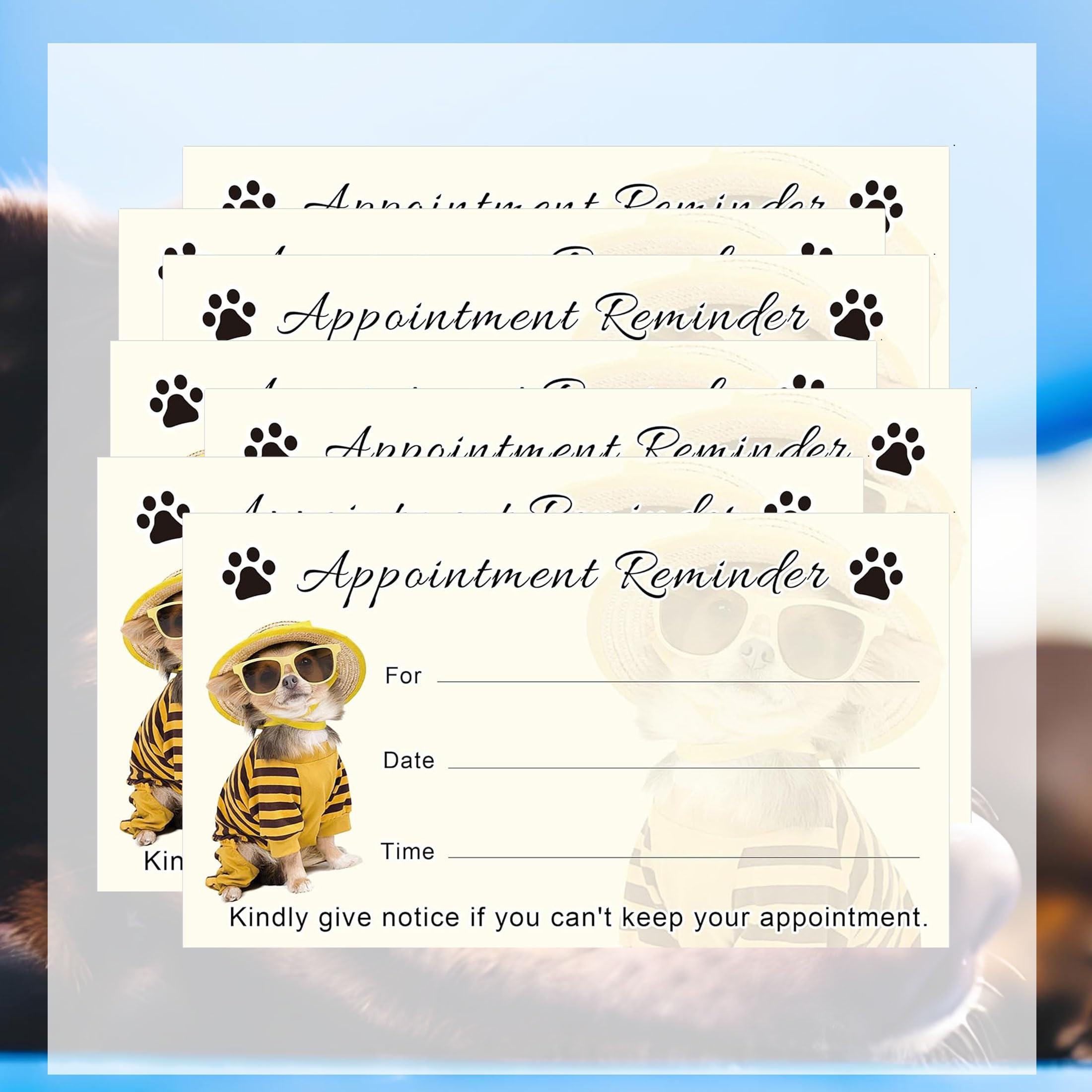 Pop Resin 100 Pet Grooming Groomers Appointment Reminder - Image 3