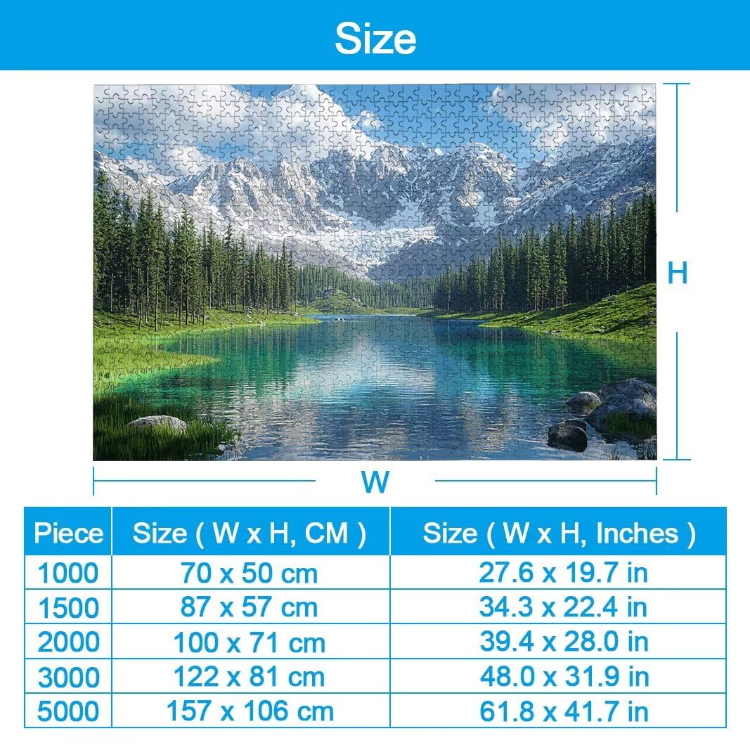 Puzzle Paesaggi, Puzzle 1000 Pezzi per Adulti, Regalo Donna/Uomo -2199