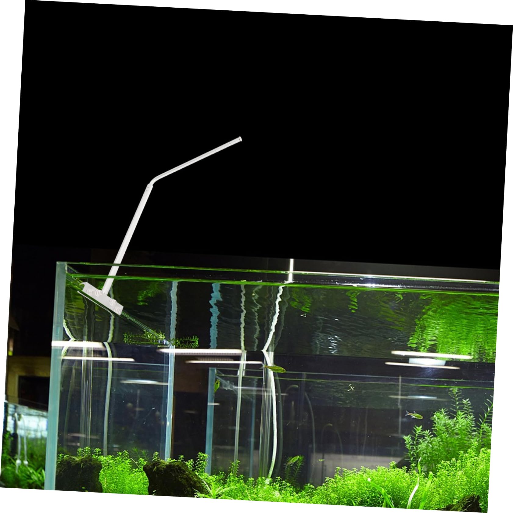 Operitacx Supporto Per Luci Per Acquari in Alluminio Supporto Per Illuminazione Per Piante Acquatiche Resistente Alla Facile Da Installare e Smontare Accessorio Per Acquario