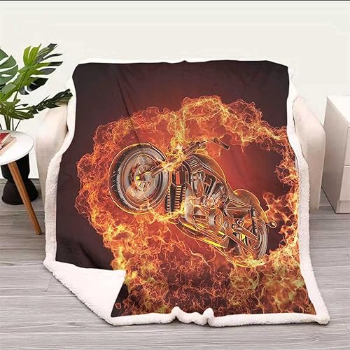 Manly Decor Cobijas Calientes para Invierno - Manta de microfibra para sofá, cama, sofá, tamaño pequeño, 31.5 x 47 pulgadas