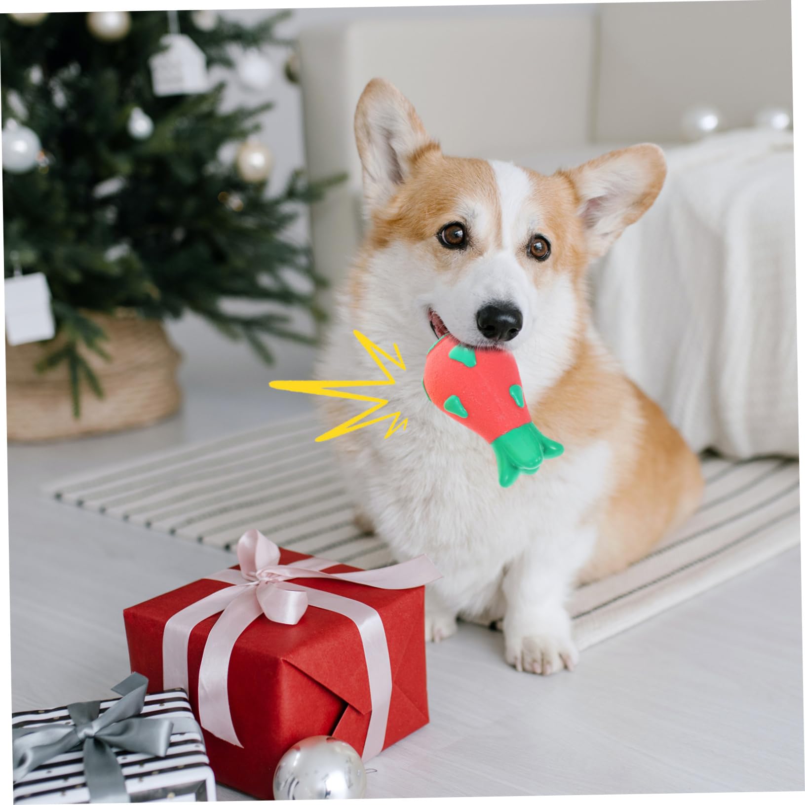 BESPORTBLE 6piezas Juguetes Interactivos para Perros Juguetes De Molar Adorables para Morder y Limpiar Dientes para Perros Pequeños y Material Suave y Seguro Previene Daños Muebles