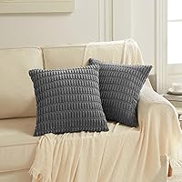 Vista 167 de Fancy Homi Fundas de almohada decorativas bohemias de 20 x 20 pulgadas para sala de estar, sofá, cama, sillón, rústico, moderno, decoración del Crema