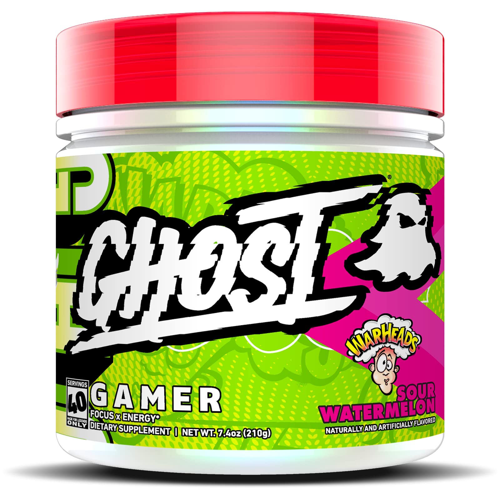 Buy GHOST Gamer Energy and Focus Support Formula 40 Servings